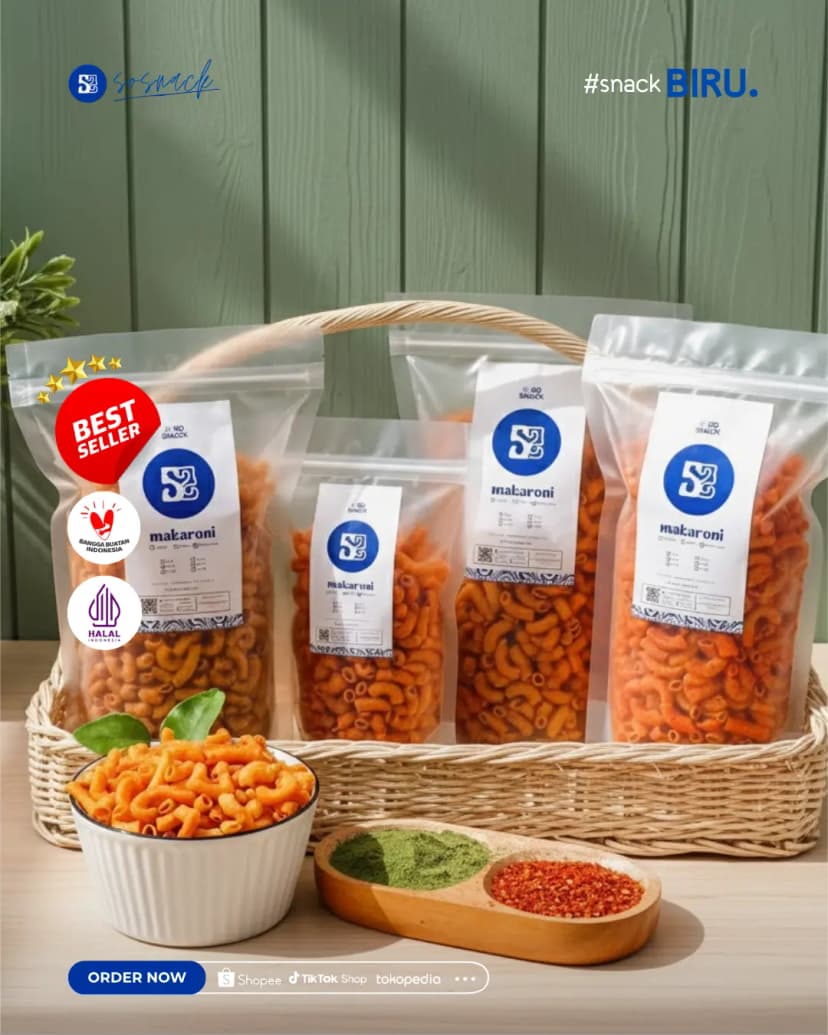 Makaroni Bantet Chili Oil